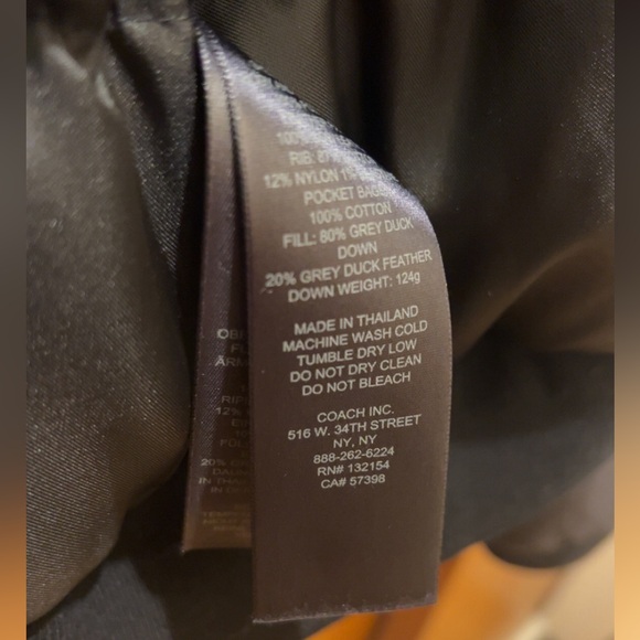 Mens coach bomber jacket - Picture 6 of 6